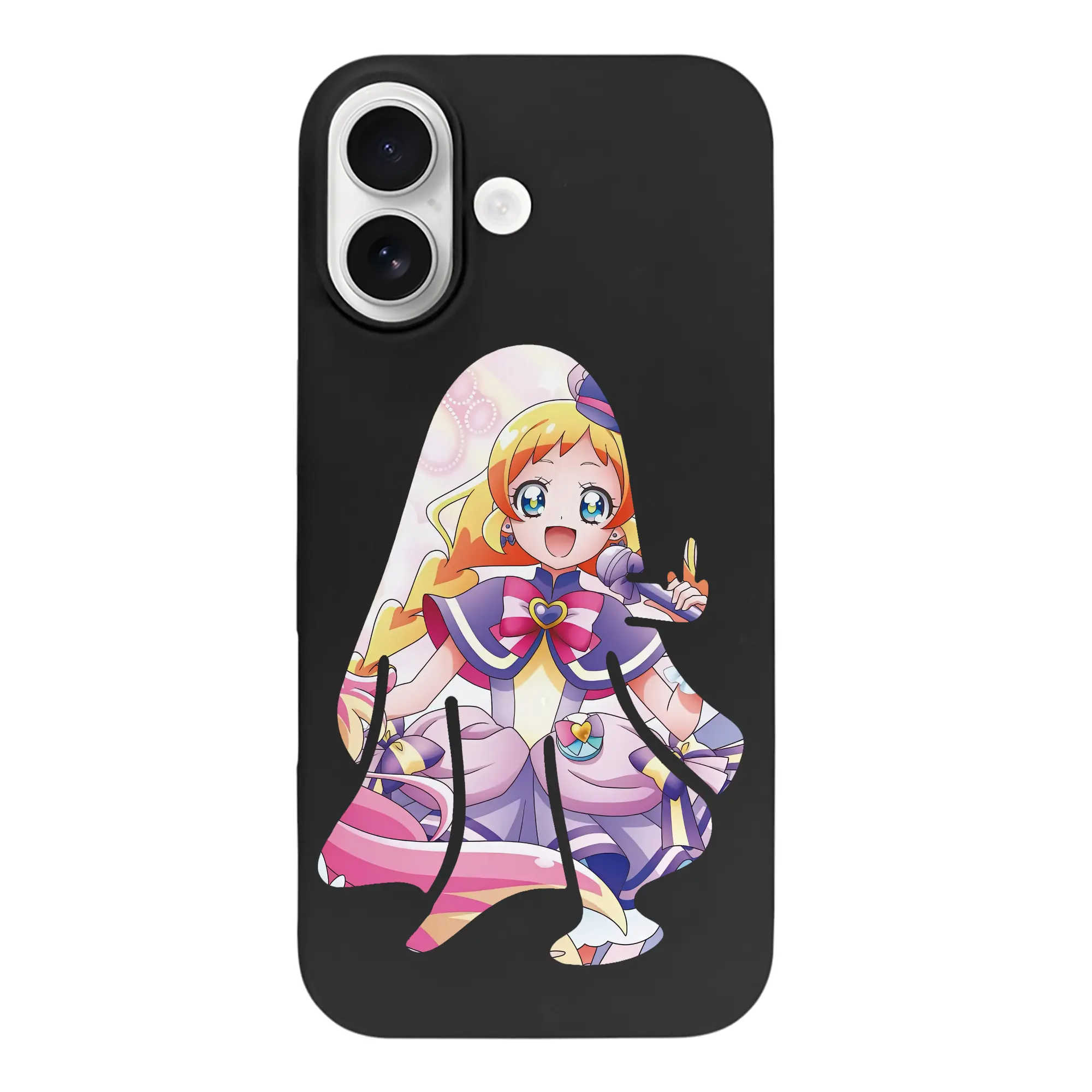 わんだふるぷりきゅあ グッズ 犬飼いろは - iPhone 17 シリーズ シリコンケース 薄型 耐衝撃 指紋防止 ソフトタッチカバー 精密フィット 傷防止 保護ケース iPhone 17/17 Air/17 Pro/17 Pro Max 対応